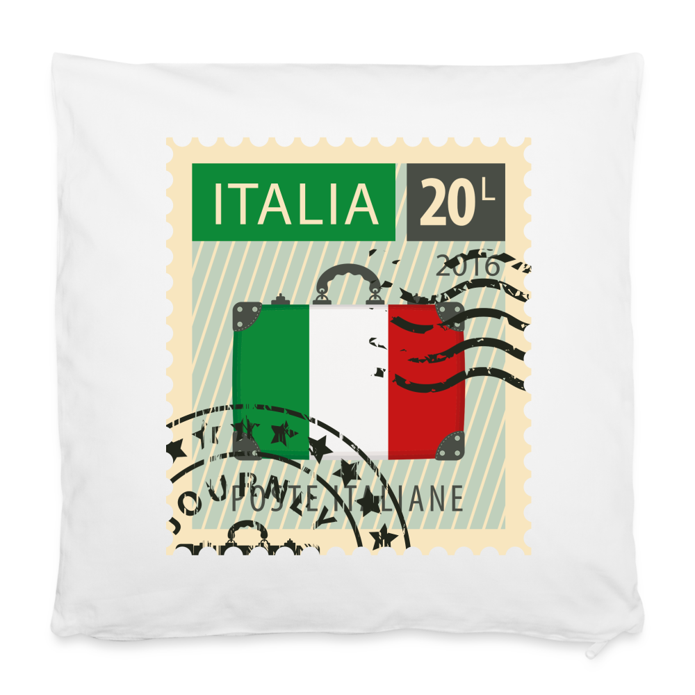 Kissenhülle Postmarke Italia 40x40 cm
