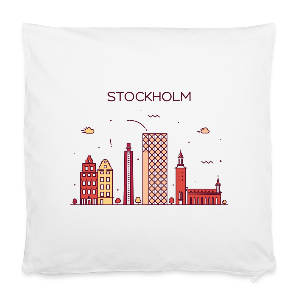 Kissenhülle Stockholm Skyline 40x40 cm